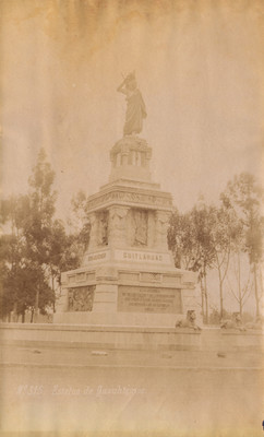 Monumento a Cuauhtémoc en Paseo de la Reforma