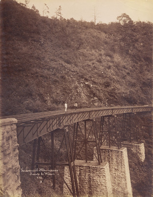 Ferrocarril Mexicano. Puente de Wimer