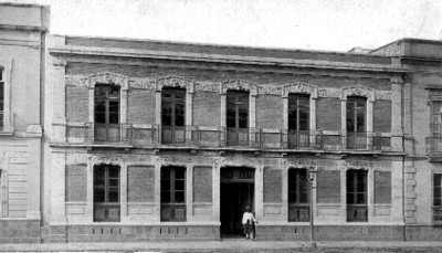 Fachada de la casa N° 11 de Mariscala