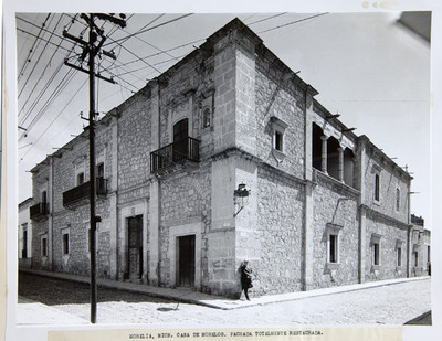 Casa de Morelos. Fachada totalmente restaurada