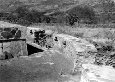 Interior del Templo de Quetzalcóatl en Ixtlán