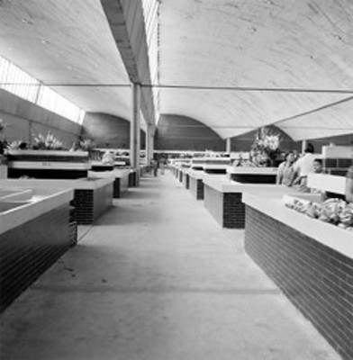 Instalciones de un mercado