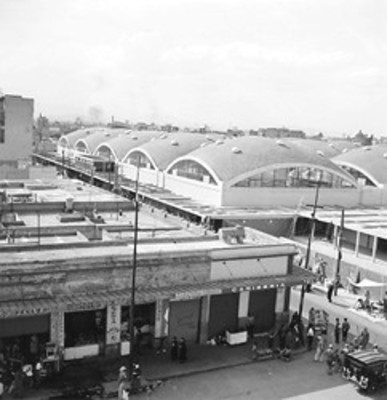Cúpulas del mercado de La Lagunilla