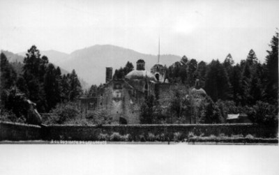 Iglesia en "el Desierto de los Leones", exterior, vista general