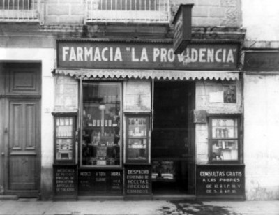 Farmacia La Providencia, fachada