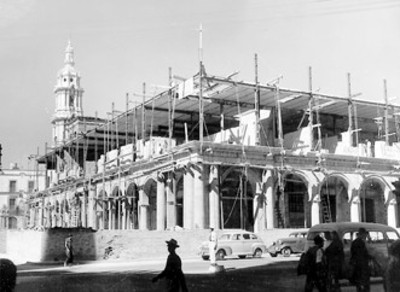 Construcción del Nuevo Palacio de Guadalajara