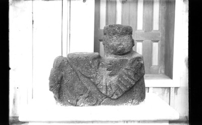 Escultura de Chac-mool, reprografía