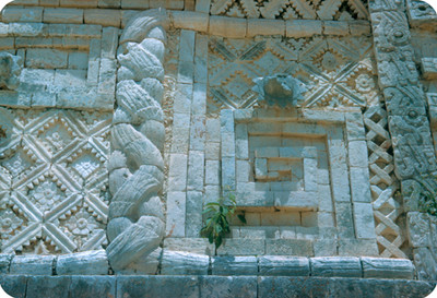 Palacio de Quetzalcoatl, detalle
