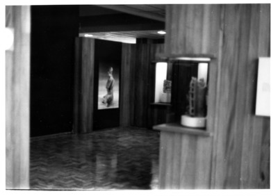 Sala con piezas mayas en el Museo Carlos Pellicer