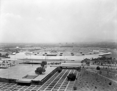 Estadio de la Ciudad Universitaria, vista panorámica
