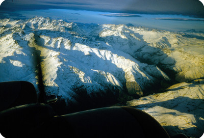 Panoramica de la Cordillera de los Andes