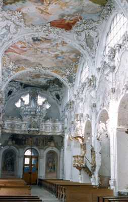 Vista del interior de la Iglesia de