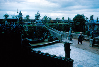 Vista de la Fuente de la Rometta desde escaleras