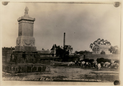 "Molino de el Rey [sic]. Monument and Mill, México", reprografía