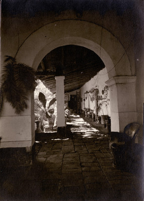 Corredor de una hacienda