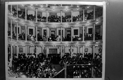 Sesión del Congreso Constituyente, vista parcial