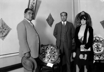 Emilio Portes Gil y su esposa