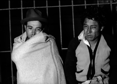 Detenidos en una celda, retrato