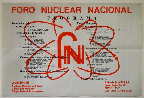 Foro Nuclear Nacional ( Dos ejemplares)