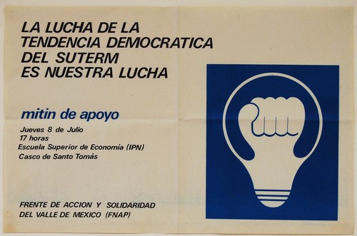 La Lucha de la Tendencia Democrática del SUTERM es nuestra lucha