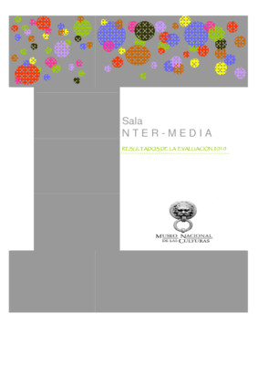 Sala Inter-media. Resultados de la evaluación 2010 