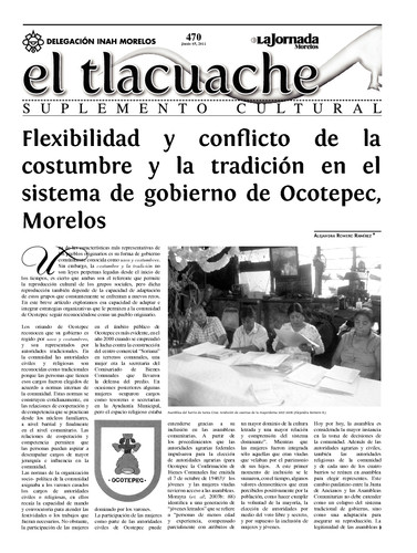 El Tlacuache Núm. 470 (2011)