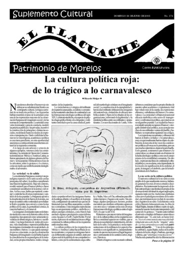 El Tlacuache Núm. 174 (2005)