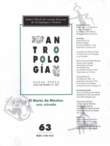 Antropología Núm. 63 (2001) El Norte de México: una mirada