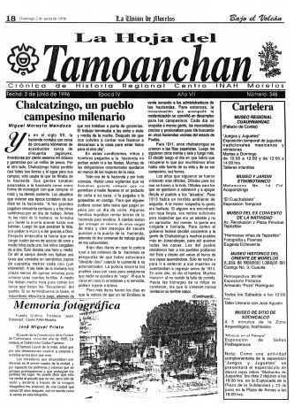 Tamoanchan. 1996-06-02 (1996)