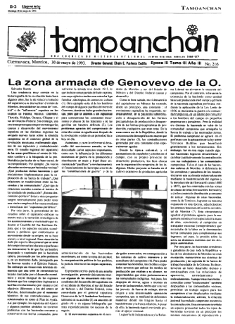 Tamoanchan. 1993-05-30 (1993)