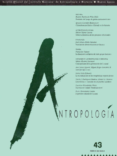 Antropología Núm. 43 (1995) Misceláneo