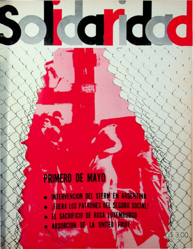 Solidaridad. Órgano del Sindicato de Trabajadores Electricistas de la República Mexicana Núm. 4 Tercera época (1969) mayo