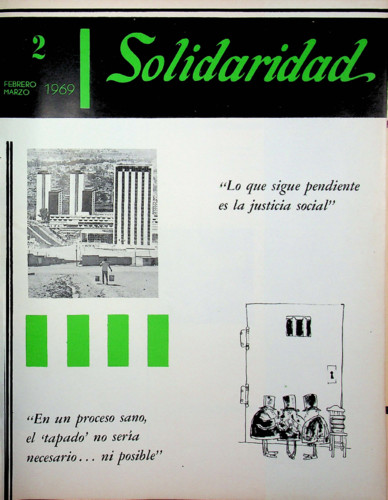 Solidaridad. Órgano del Sindicato de Trabajadores Electricistas de la República Mexicana Núm. 2 Tercera época (1969) febrero-marzo