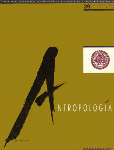 Antropología Núm. 39 (1992) Misceláneo