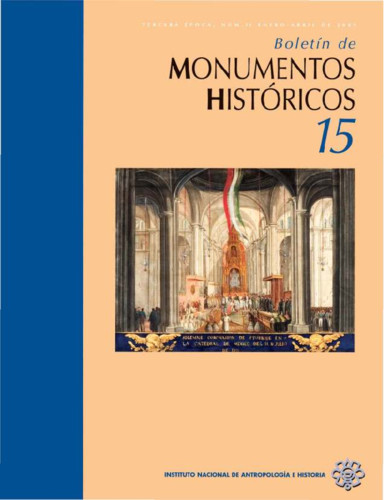 Boletín de Monumentos Históricos -  Num. 15 (2009) (Tercera Época)