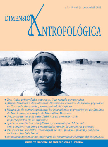 Dimensión Antropológica Vol. 54 (2012)