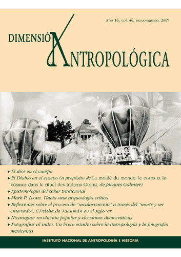 Dimensión Antropológica Vol. 46 (2009)