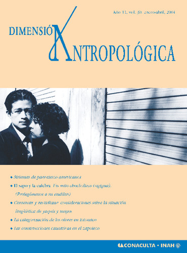 Dimensión Antropológica Vol. 30 (2004)