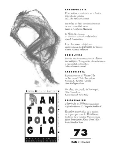 Antropología Num. 73 (2004)