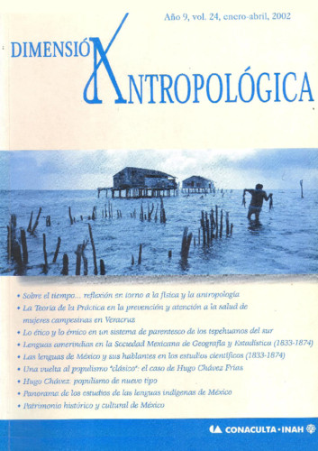 Dimensión Antropológica Vol. 24 (2002)