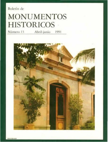 Boletín de Monumentos Históricos Núm. 13 (1991) (Segunda Época)