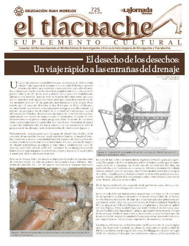 El Tlacuache Núm. 725 (2016)