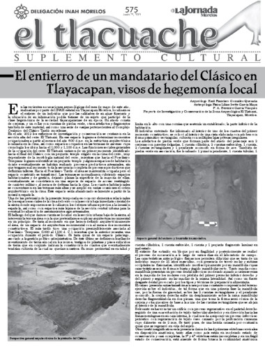 El Tlacuache Núm. 575 (2013)