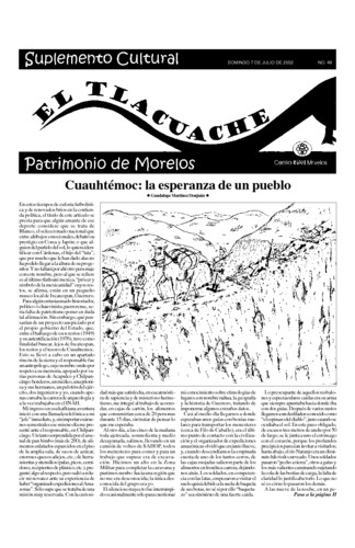 El Tlacuache Núm. 49 (2002)