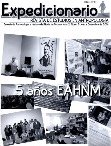 Expedicionario, Revista de Estudios en Antropología. Num. 5 (2016)