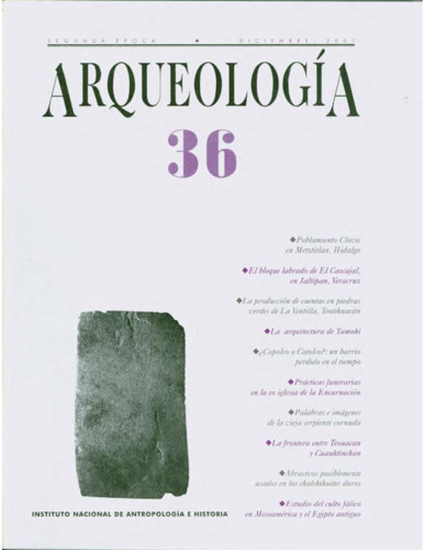 Arqueología -  Num. 36 (2007) Segunda época