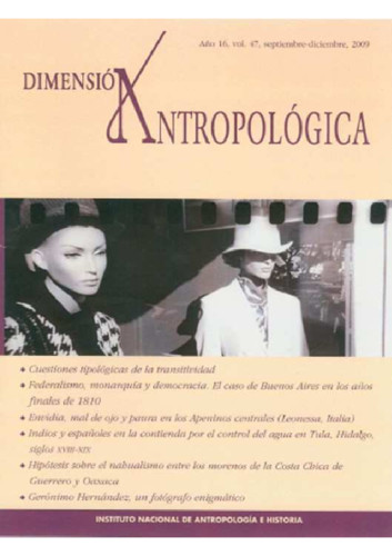 Dimensión Antropológica Vol. 47 (2009)