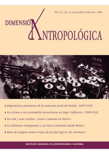 Dimensión Antropológica Vol. 44 (2008)