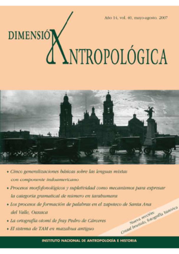 Dimensión Antropológica Vol. 40 (2007)