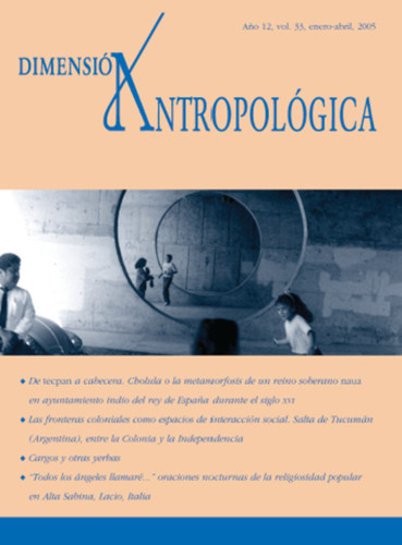 Dimensión Antropológica Vol. 33 (2005)